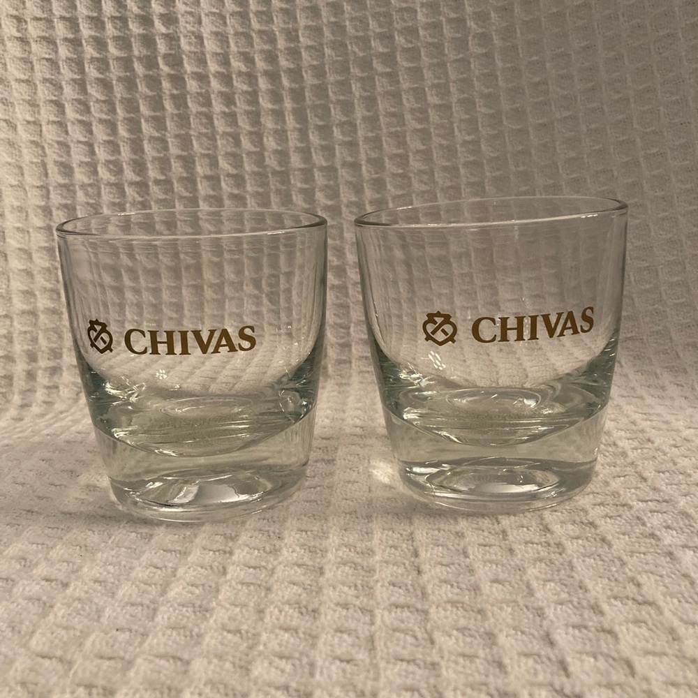 Chivas Regal Set Of 2 Rocks Glasses
